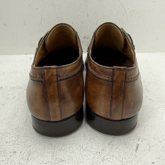 Magnanni Mauricio 15955 Monk Strap Men\'s Size 10 M Shoes Slip On Oxford Brown main image 9